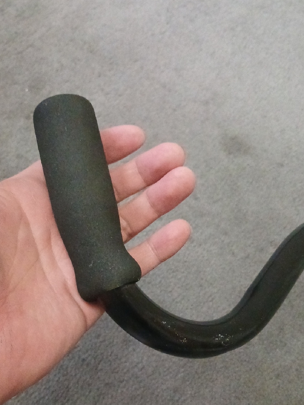 Adjustable Black Walking Cane with Foam Handle - Picture 2 of 11